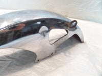 1982 82 Yamaha XV920 Virago 920 Dented Chrome Front Wheel Fender 10L-21510-00-93 - C3 Cycle