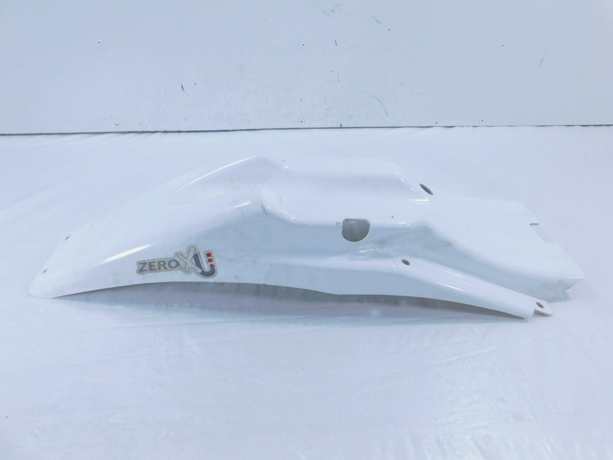 2012 12 Zero Motorcycle XU White Rear Wheel Fender Mudguard Tail Section Cover - C3 Cycle