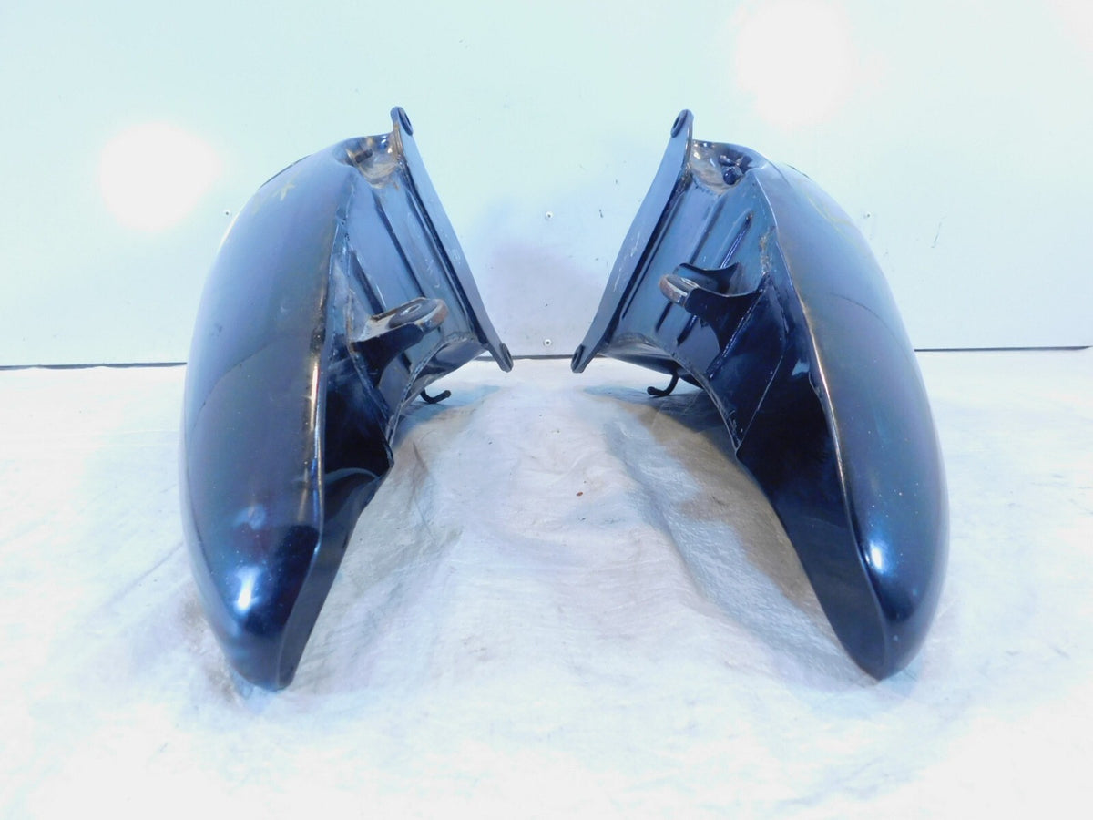 01 2001 Indian Gilroy Scout Black Left & Right Side Fuel Gas Petrol Tanks