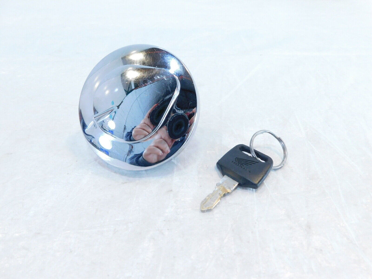 Honda Shadow 600 750 1100 Rebel 250 VTX1300 Fuel Gas Petrol Tank Cap Lock w/ Key - C3 Cycle