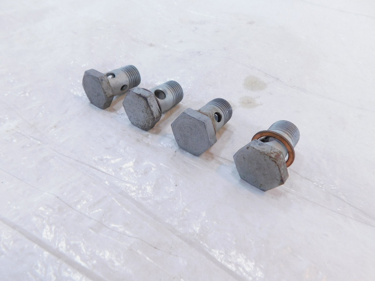 BMW F650 F650GS F650CS & R1200C R1200 Oil Pipe Hose Hollow Banjo Bleeder Bolts - C3 Cycle