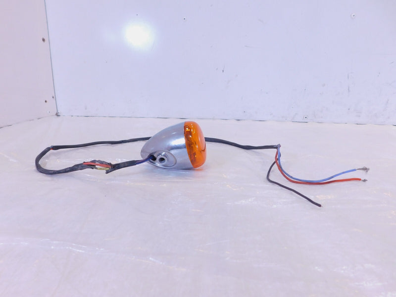 Harley Davidson Sportster Softail Dyna V-Rod Chrome Front Turn Signal Indicator