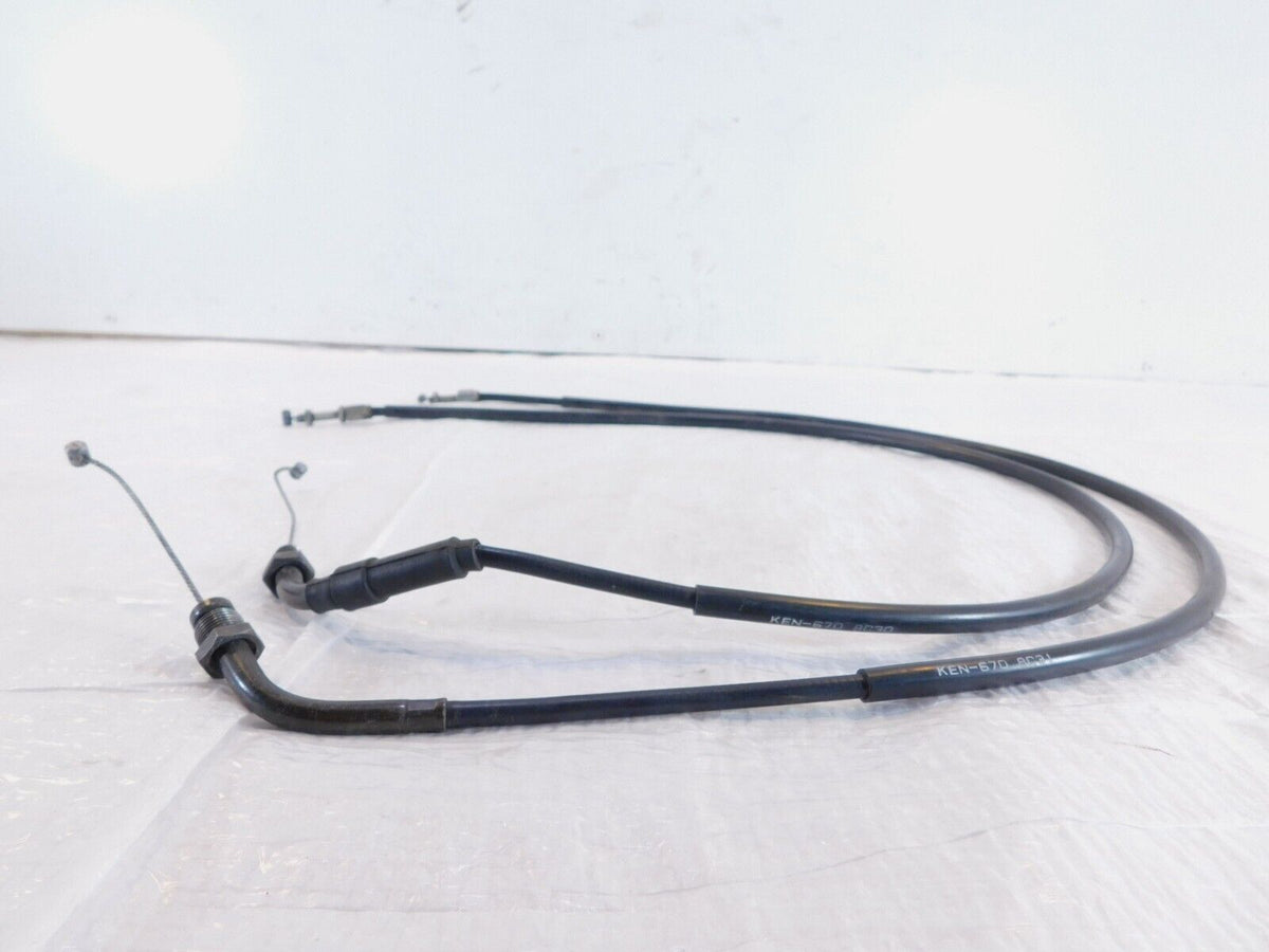 1996-2016 Honda CMX250 Rebel 250 Front Handlebar Throttle Open/Close Cable Lines - C3 Cycle