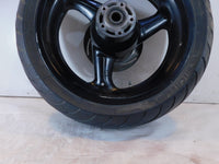 01-02 Buell M2 Cyclone S3 Thunderbolt & X1 Lightning Black Rear Wheel Rim & Tire