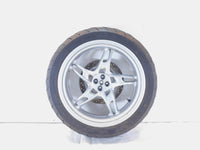 BMW R1150R R1150RS R1150RT R1100S Silver Rear Wheel Rim w/ Tire - 5x17" & Rotor