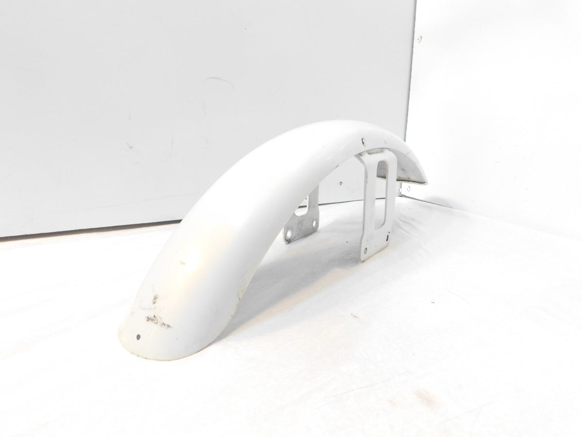 Harley Davidson Sportster 883 & 1200 White Front Wheel Cover Fender - C3 Cycle