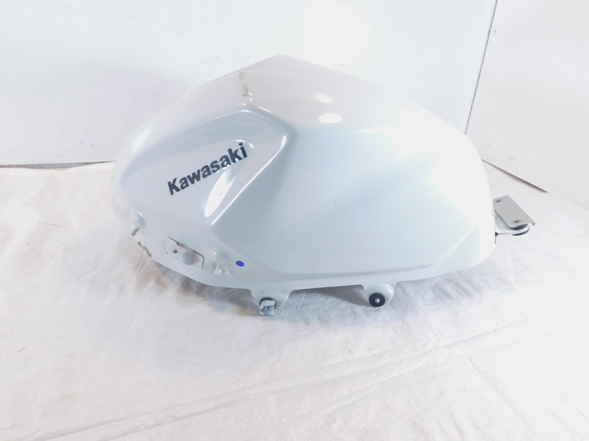 2021 & 2022 Kawasaki Z400 ER400 ABS White Gas Petrol Fuel Tank Cell Reservoir - C3 Cycle