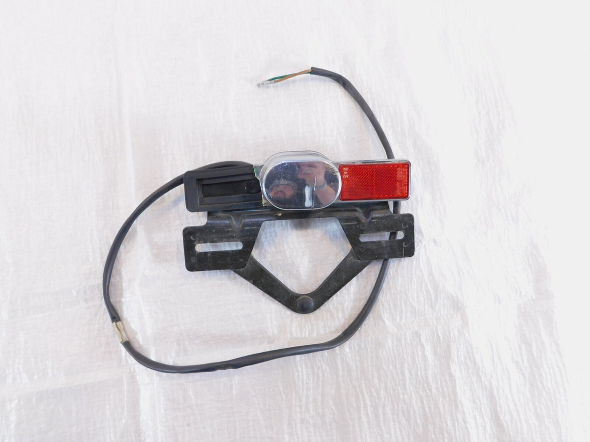Honda VT700 VT800 Shadow 700 800 Rear Number License Plate Holder Mount w/ Light - C3 Cycle