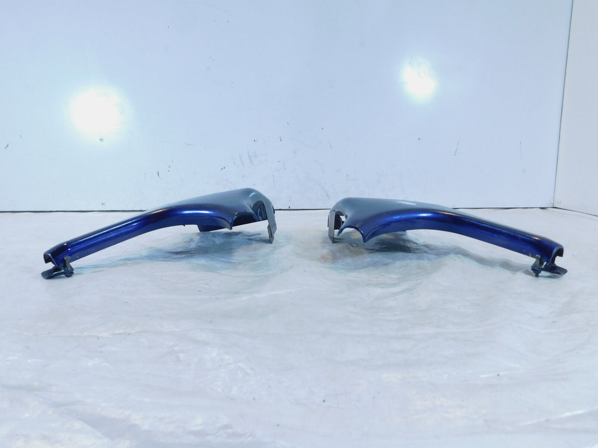 1987-2003 Suzuki Intruder VS1400 Blue Front Left/Right Frame Neck Cover Panels - C3 Cycle