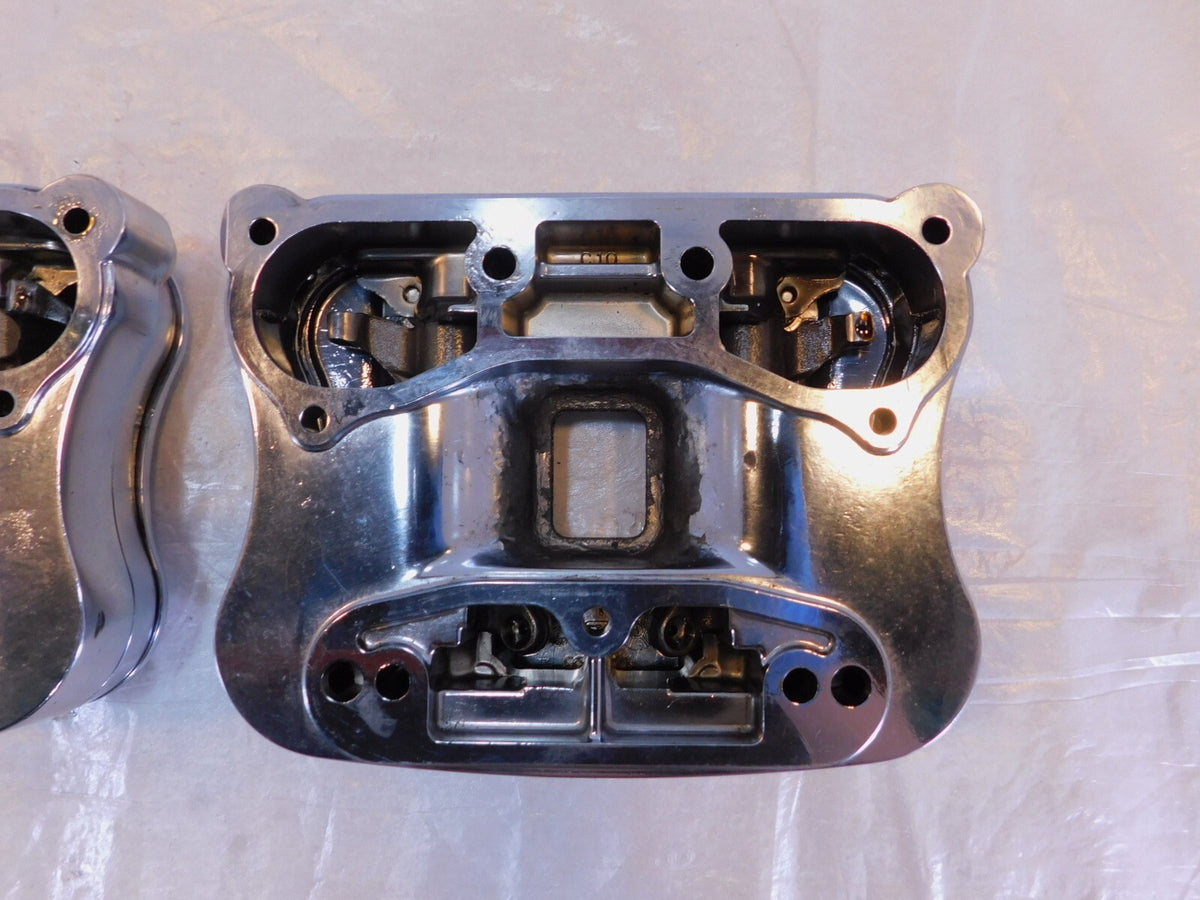 Harley Davidson Sportster 883 & 1200 Custom Cylinder Head Top Cover Rocker Boxes