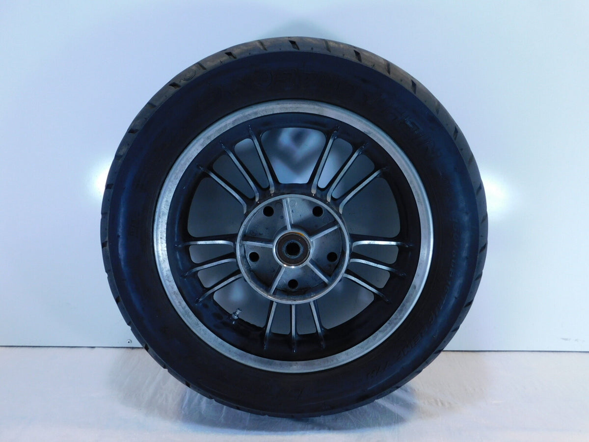 2016-2021 Indian Scout Sixty & 1200 Cast Black Rear Back Wheel Rim & Tire - C3 Cycle