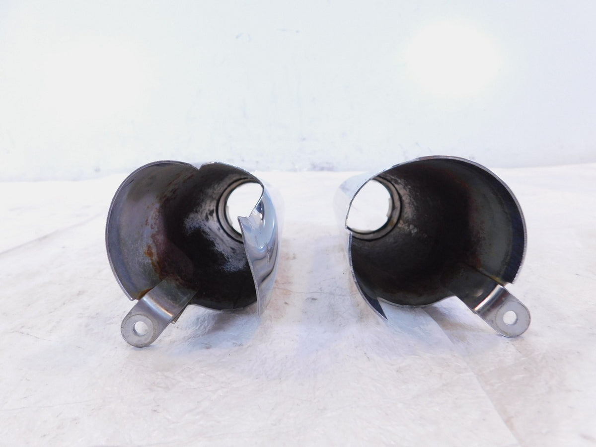 Kawasaki Vulcan VN1500 1500 Classic 800 Upper Front Fork Steering Stem Covers - C3 Cycle