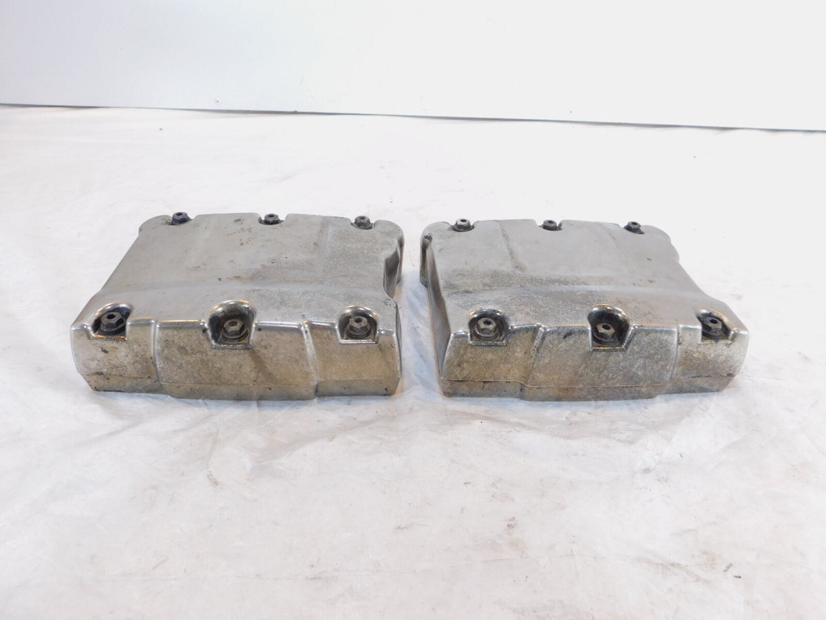 Harley Davidson Touring Dyna & Softail Chrome Cylinder Head Rocker Boxes - C3 Cycle