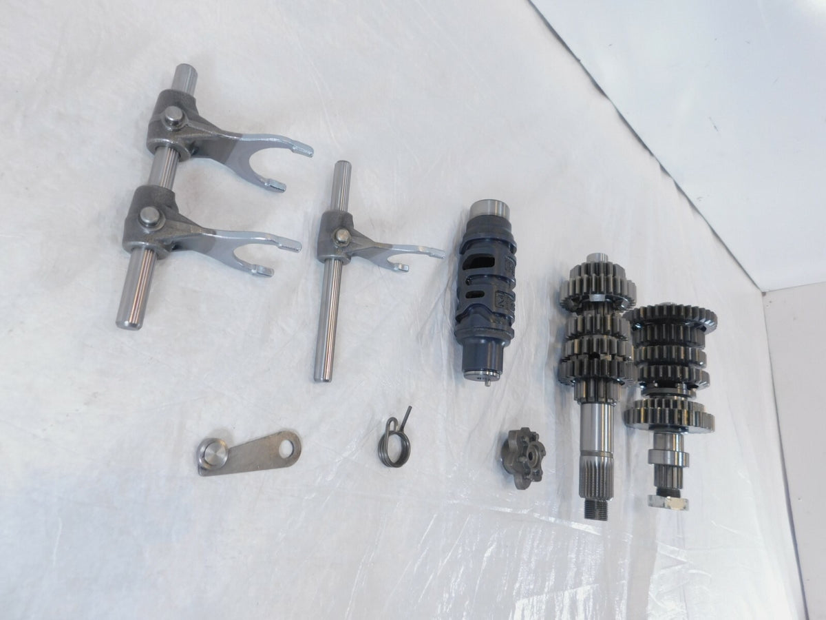 Indian Scout Bobber & 1200 Transmission Gears & Shifter Drum & Fork Assembly - C3 Cycle