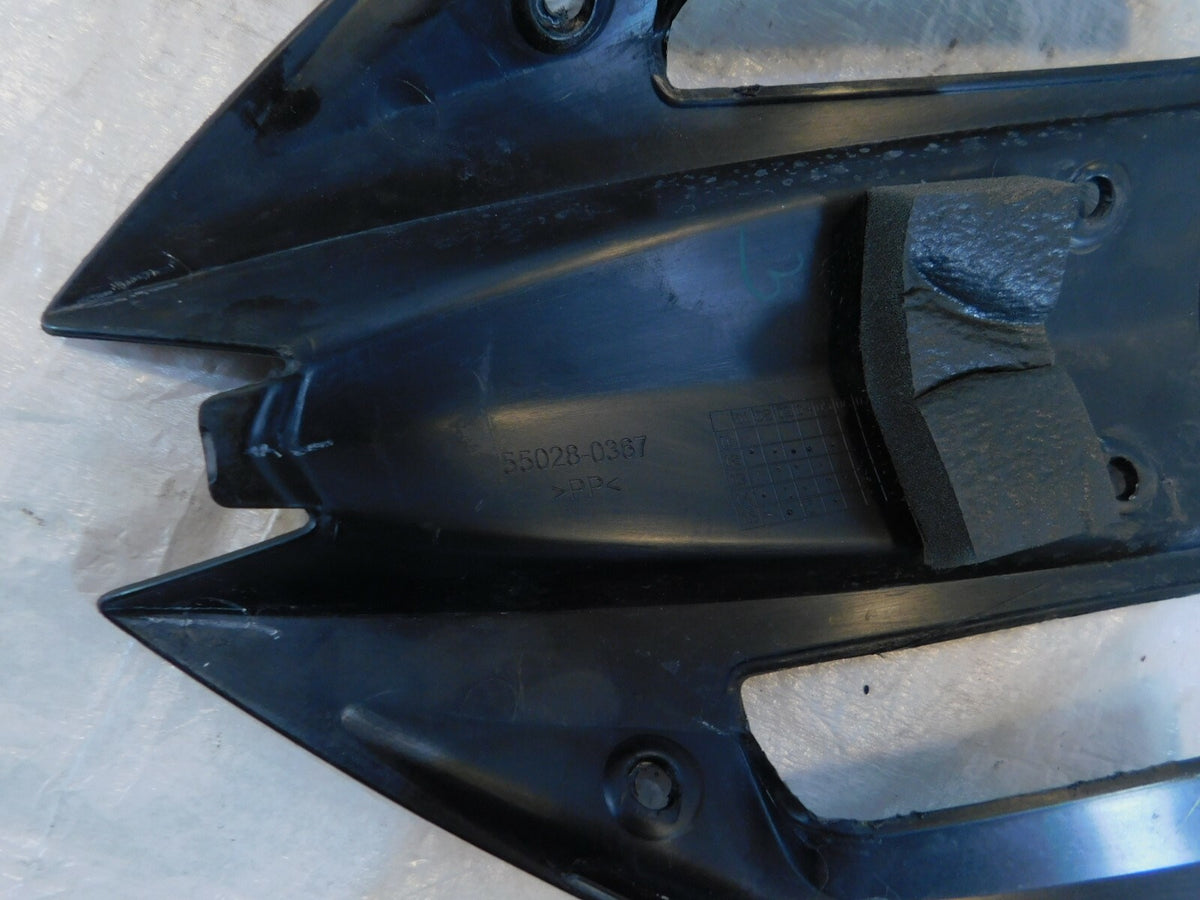 Kawasaki EX650 Ninja 650 Front Fairing Cowling Cowl Upper Center Trim Plastic - C3 Cycle
