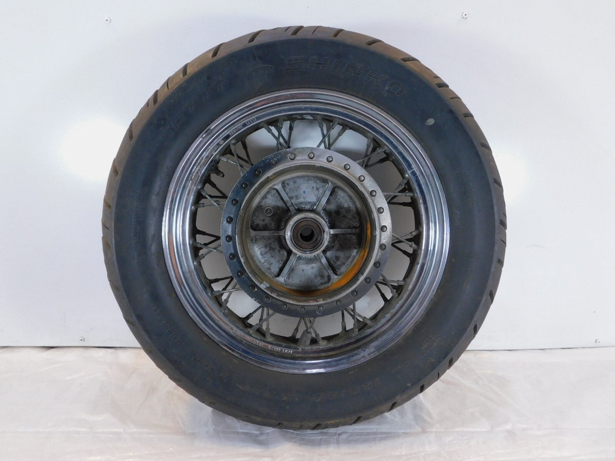 2004-2006 Honda VT750 VT750C Shadow Aero 750 Chrome Laced Rear Wheel Rim & Tire - C3 Cycle