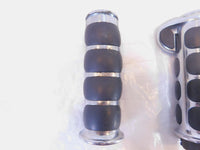 Harley Davidson Dyna Sportster & Softail Chrome Pair ISO Hand Handlebar Grips - C3 Cycle
