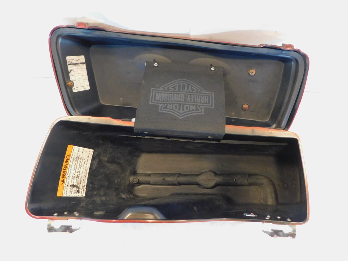 Harley Davidson Road King Street Electra Glide Red Right Luggage Bag Saddlebag - C3 Cycle