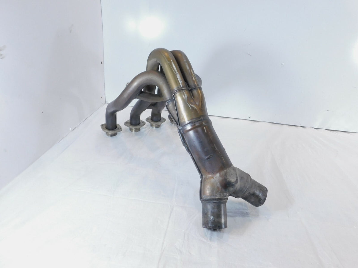 2006-2007 Kawasaki Ninja ZX14 ZX1400 Exhaust Manifold Muffler Header Pipe -Dents - C3 Cycle