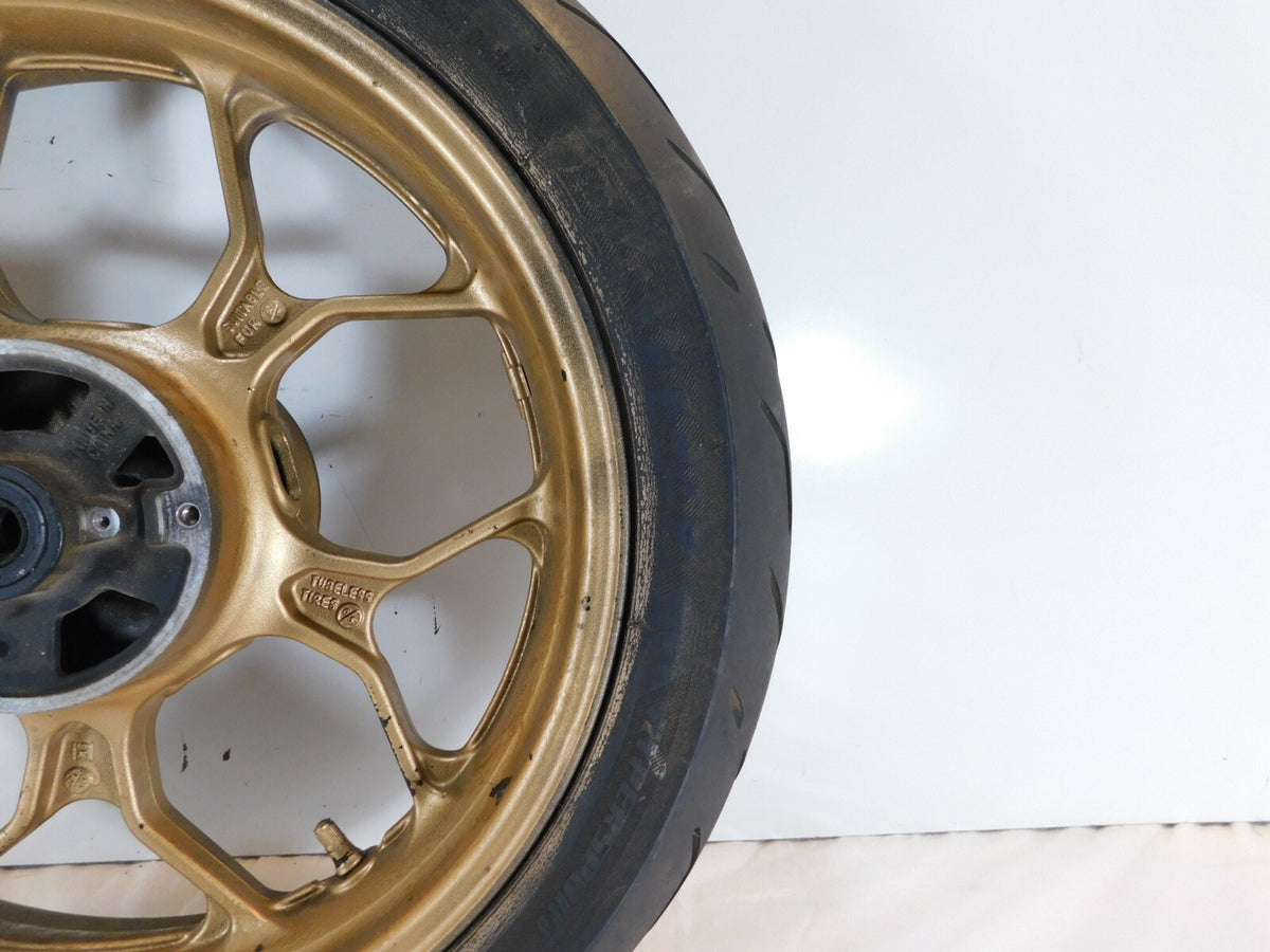 2019 19 & 2020 20 Yamaha YZFR3 YZF R3 Gold Rear Back Wheel Rim - 17"x4" - C3 Cycle