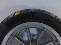 Harley Davidson Dyna Softail Sportster 883 1200 Silver Cast Rear Tire Wheel Rim - C3 Cycle