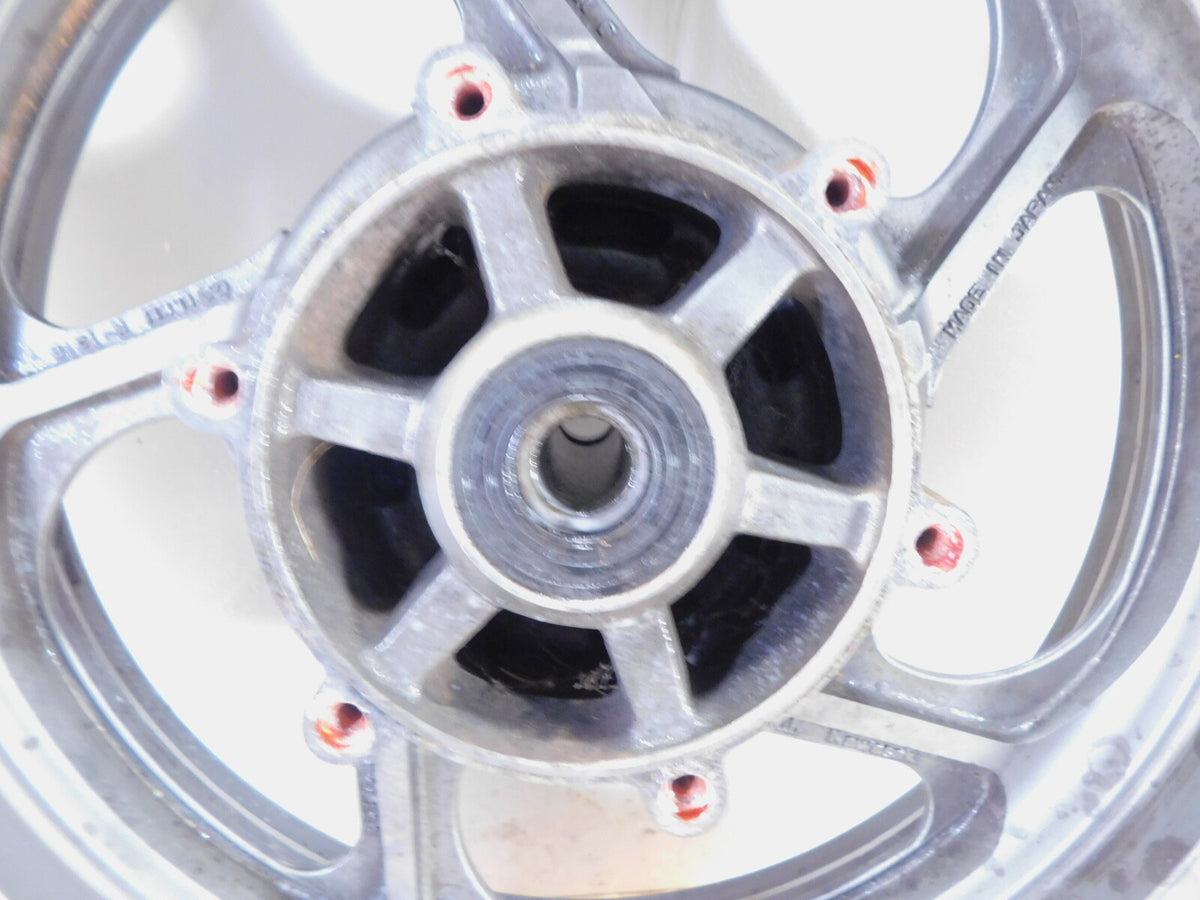 1994-2006 Kawasaki Concours 1000 ZG1000 Silver Cast Rear Wheel Rim & Tire - C3 Cycle