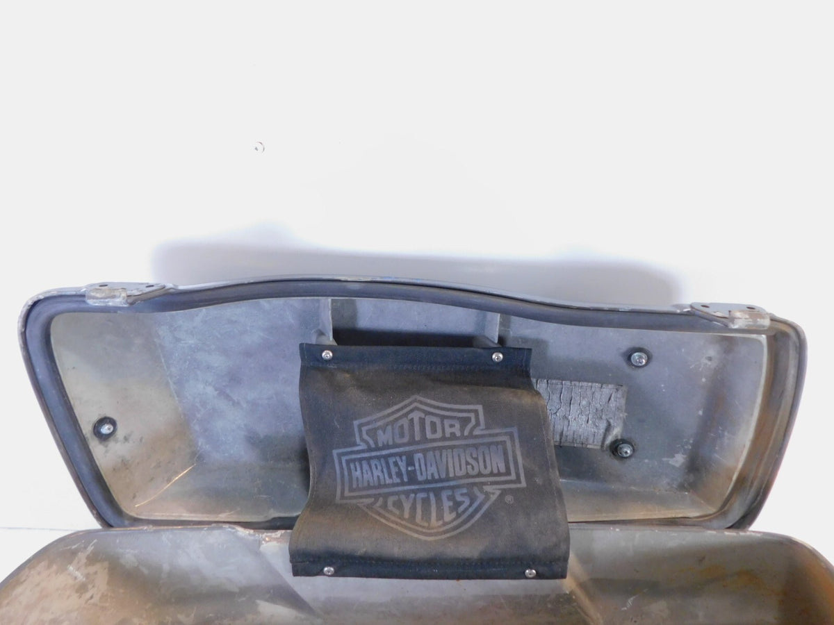 Harley Davidson Road King Street & Electra Glide Black Right Saddlebag Assembly - C3 Cycle