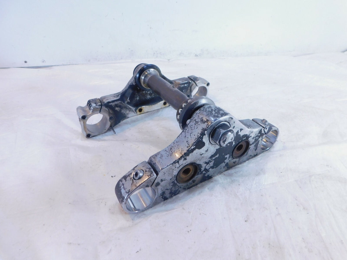Yamaha V-Star 650 1100 Classic Silverado Front Fork Steering Stem Triple Trees