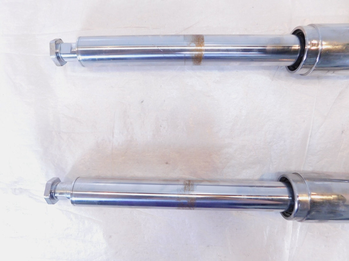 Harley Davidson Road King Electra Glide Chrome Front End Suspension Fork Shocks - C3 Cycle