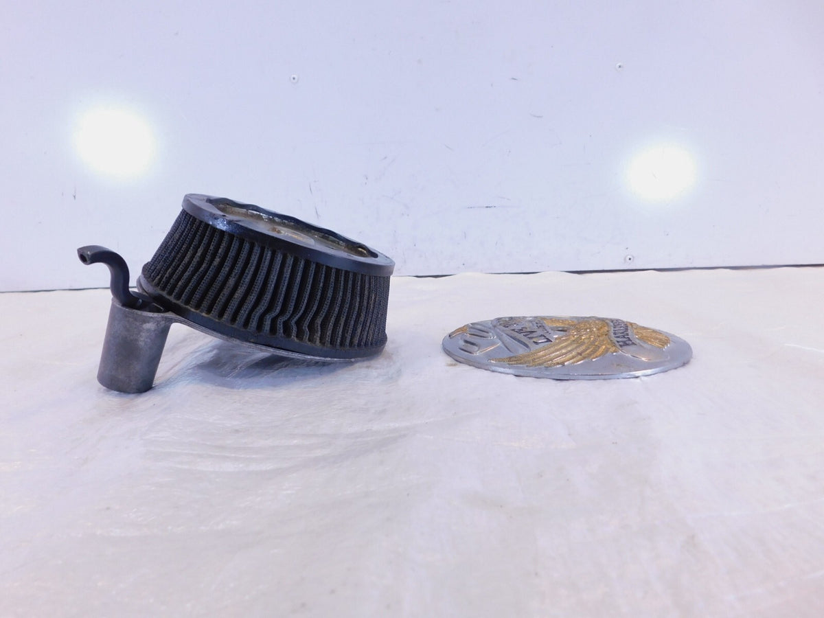 Harley Davidson Dyna & Softail Live to Ride Eagle Air Intake Filter Cleaner - C3 Cycle
