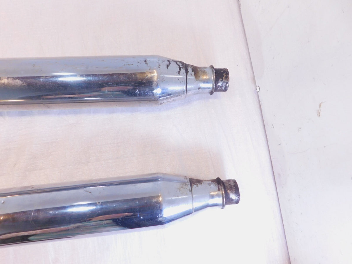 Harley Road King & Electra Glide Supertrapp Super Trapp Exhaust Pipe Mufflers - C3 Cycle