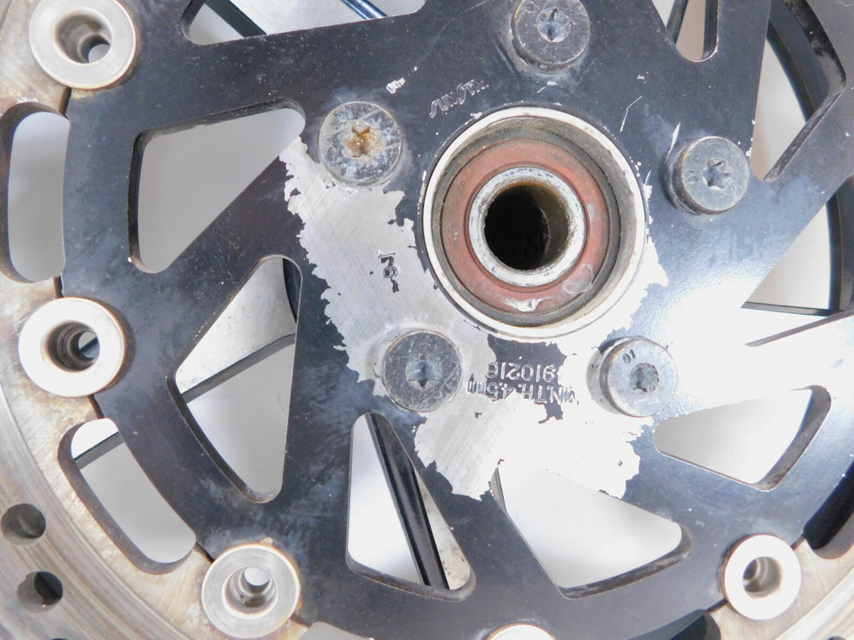 2000 00 Victory Standard V92 Cruiser Cast 5-Spoke Front Wheel Rim & Brake Rotor - C3 Cycle