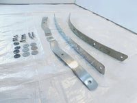 01 Kawasaki Vulcan 1500 Classic Fi VN1500 Front Cowling Windshield Trim Brackets