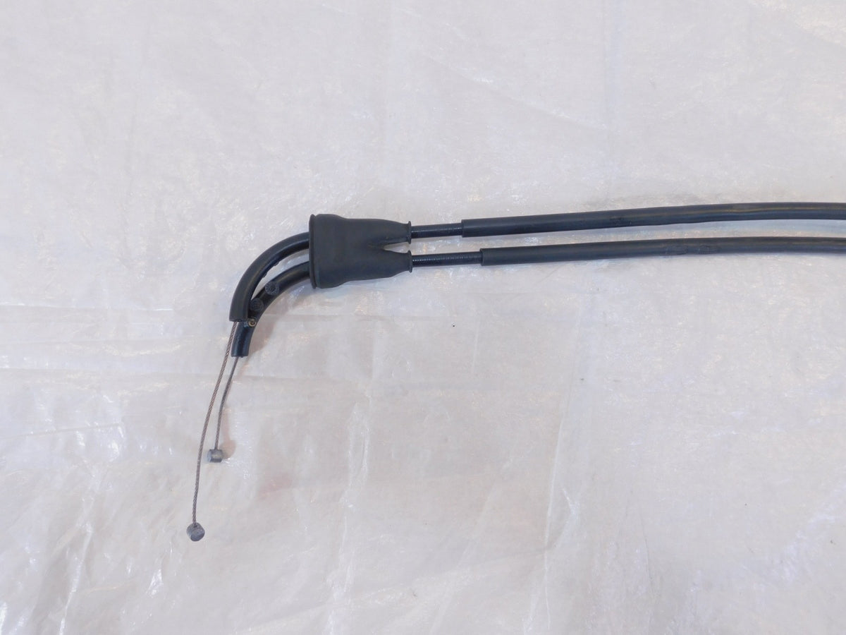 Pair Ducati Superbike 749 749S & 999 999R Front Right Handlebar Throttle Cables - C3 Cycle