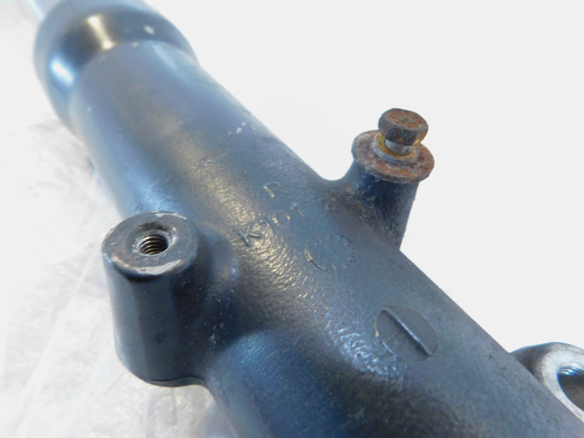 Bent 1995-2001 Kawasaki Ninja ZX11 ZX1100 Front Wheel Right Fork Shock Leg Tube - C3 Cycle