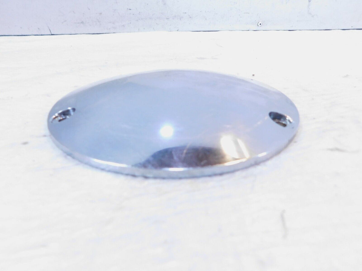 Harley Evo Softail Dyna & FXR Left Engine Motor Chrome Derby Clutch Cap Cover - C3 Cycle