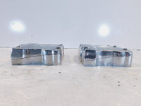 Harley Davidson Touring Dyna & Softail Chrome Cylinder Head Rocker Boxes - C3 Cycle