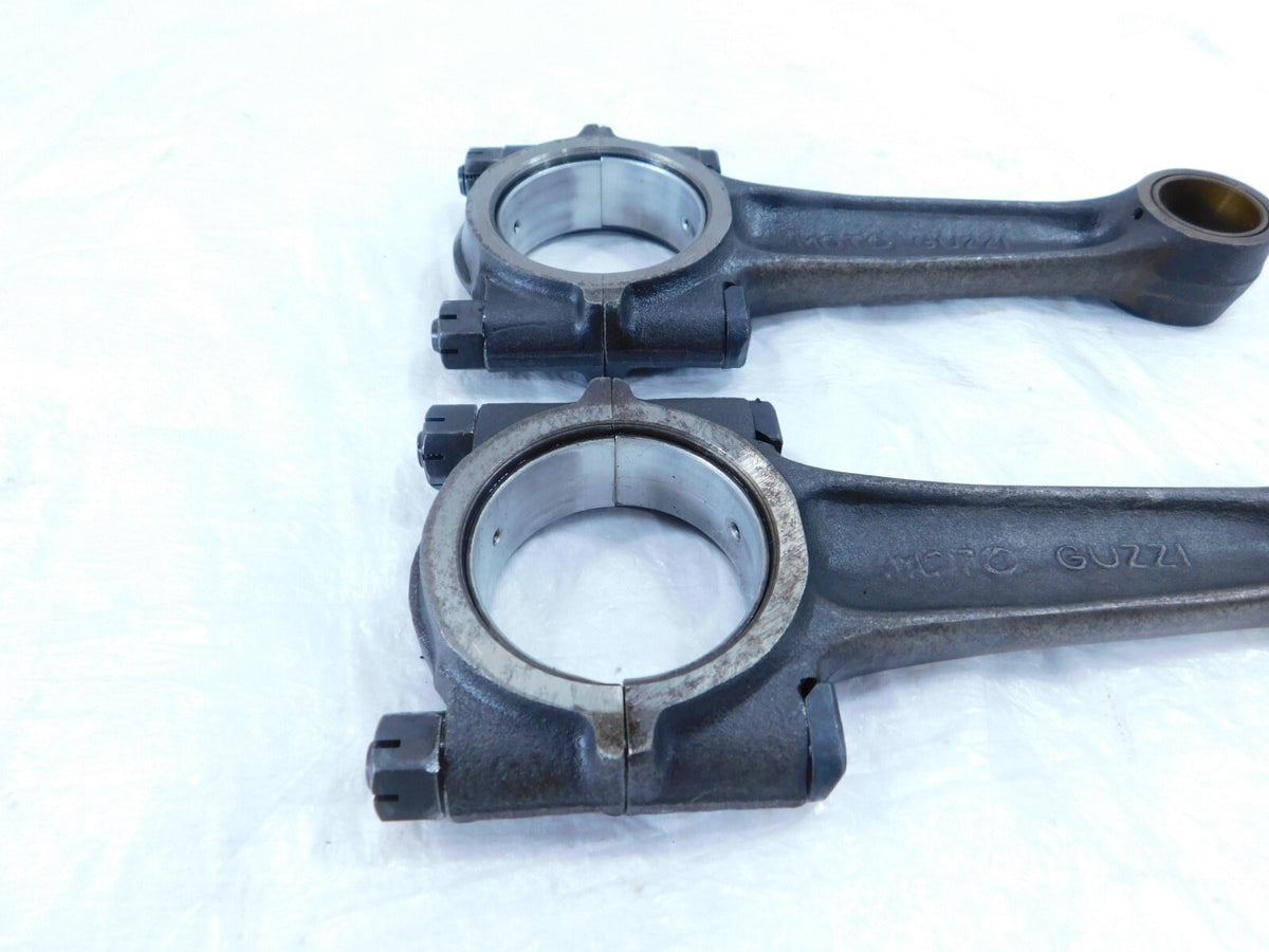 1976 76 Moto Guzzi Convert I V1000 Engine Crankshaft Piston Connecting Rods - C3 Cycle