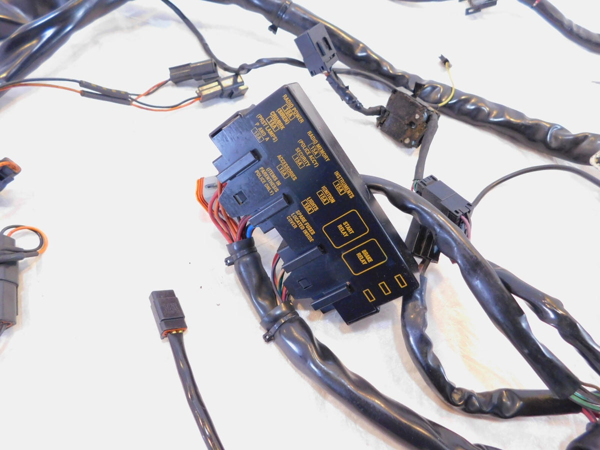 2001 Harley Davidson Touring Road King FLHR FLHRCI Main Wiring Harness Wire Loom - C3 Cycle