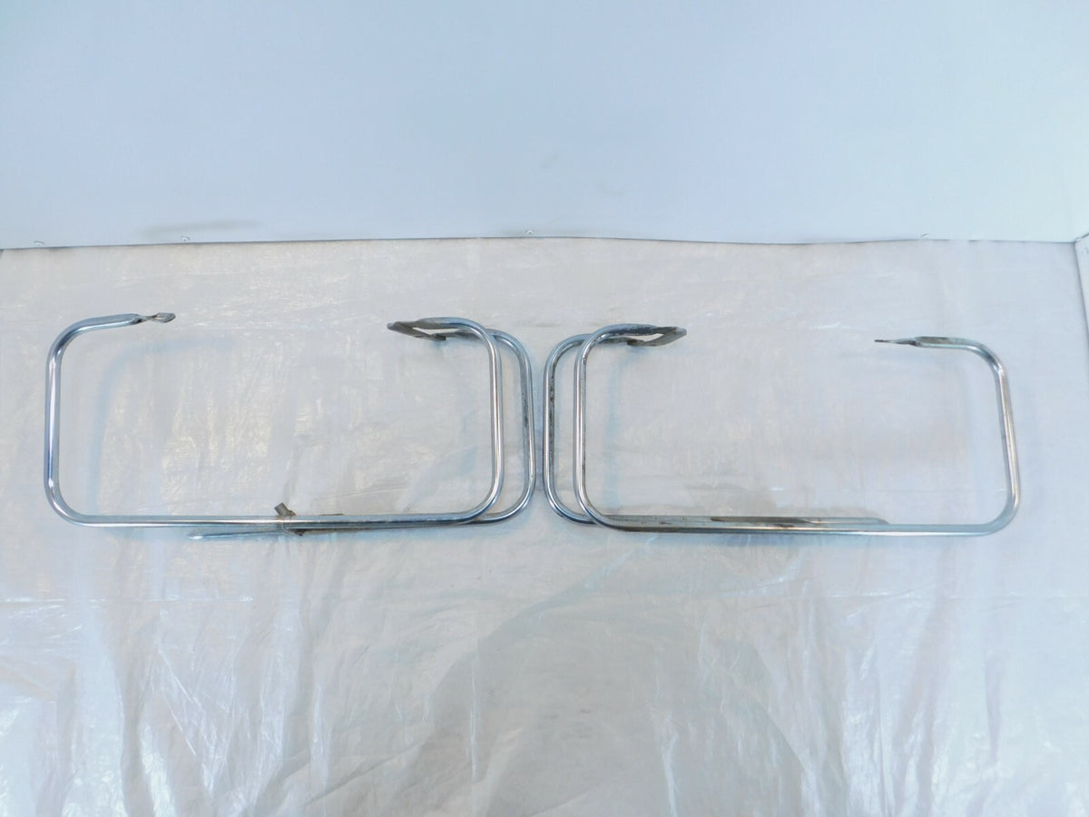 1977 BMW Airhead R100 R100/7 Bates Left/Right Saddlebag Luggage Crash Guard Bars - C3 Cycle