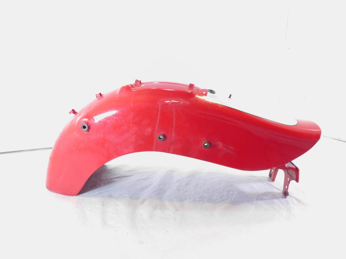 1995-1998 Honda VT1100 Shadow 1100 ACE Red & White Rear Wheel Cover Fender - C3 Cycle