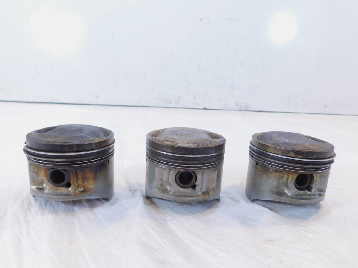 1982-1983 Yamaha XJ750J Maxim 750 Engine Motor Cylinder Barrel Jugs Pistons - 3 - C3 Cycle