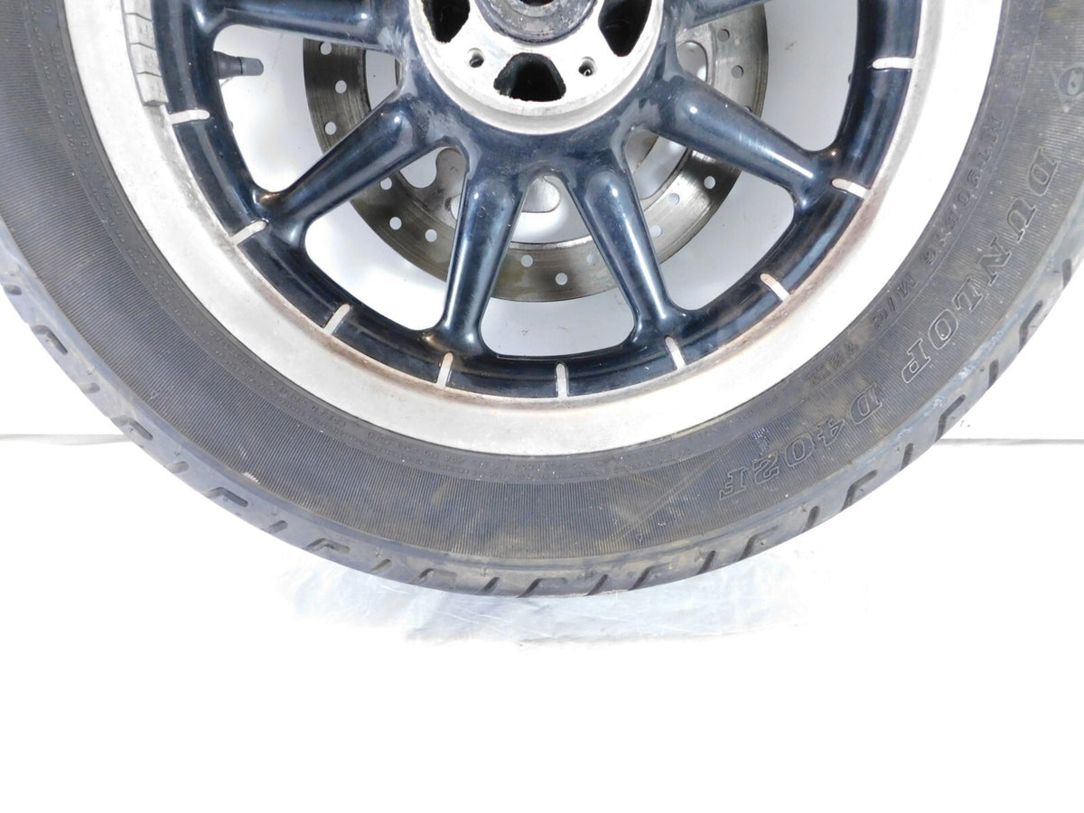 Harley Touring Road King & Electra Glide Cast Front Wheel Rim w/ Tire -Bent - C3 Cycle