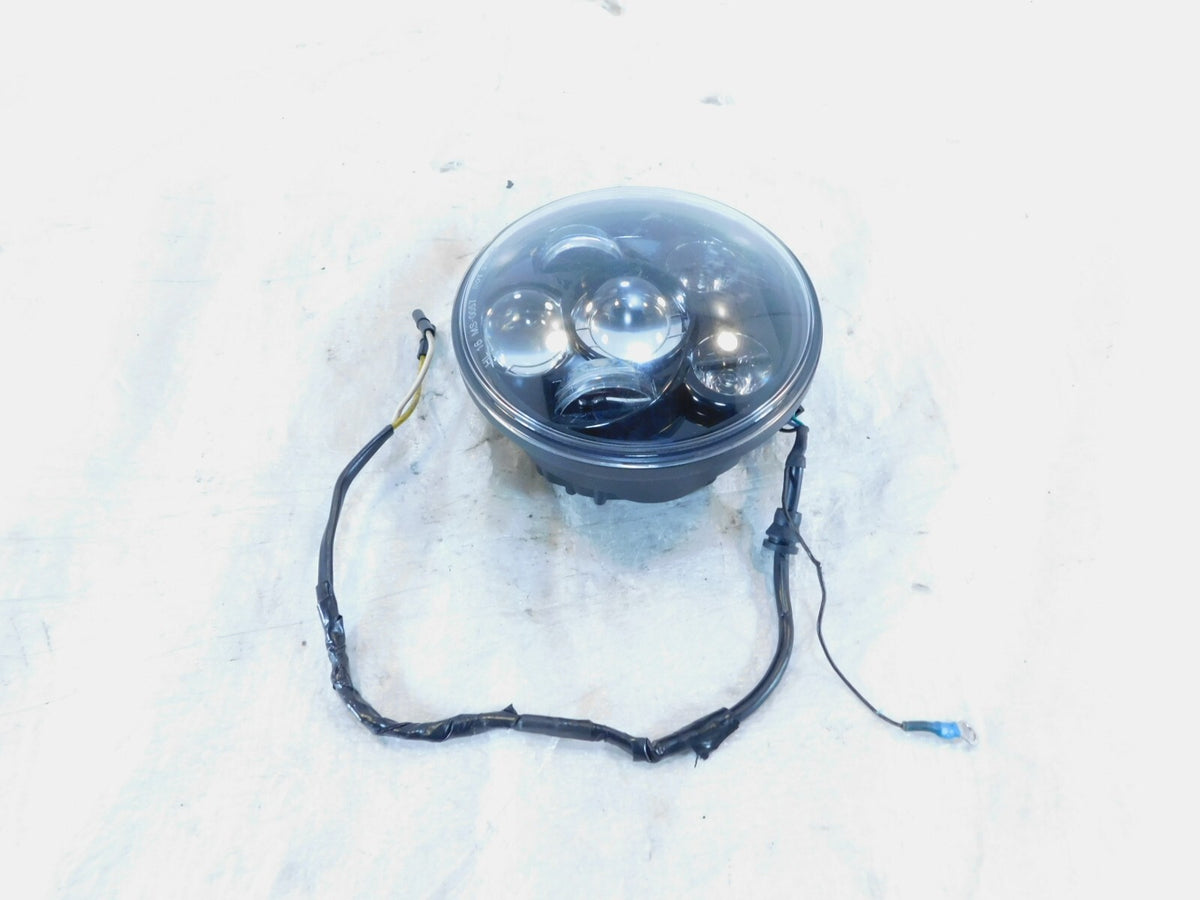 LED Harley Davidson Sportster Dyna Softail & FXR Front Headlight Headlamp - C3 Cycle