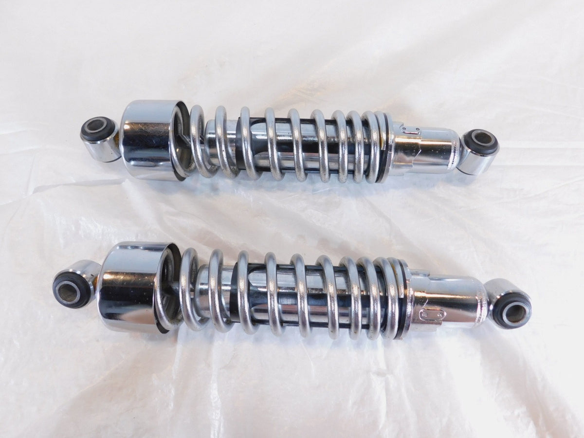 Harley Davidson Sportster 883 & 1200 11 1/2" Chrome Low Rear Shock Absorbers - C3 Cycle