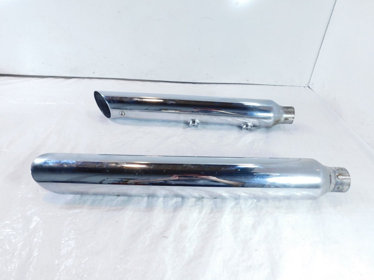 Harley Davidson Softail Heritage Classic & Night Train Exhaust Pipe Mufflers - C3 Cycle