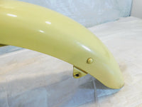 1996 & 1997 Kawasaki Vulcan 1500L Yellow Front Wheel Fender Mudguard - Dents - C3 Cycle