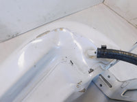 Harley Davidson Softail Heritage Classic & Fat Boy White Fuel Gas Tank - Dented - C3 Cycle