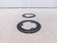 Yamaha MT-07 XSR700 & YZF-R7 R7 Black Front/Rear Wheel ABS Pump Brake Ring Rotor - C3 Cycle