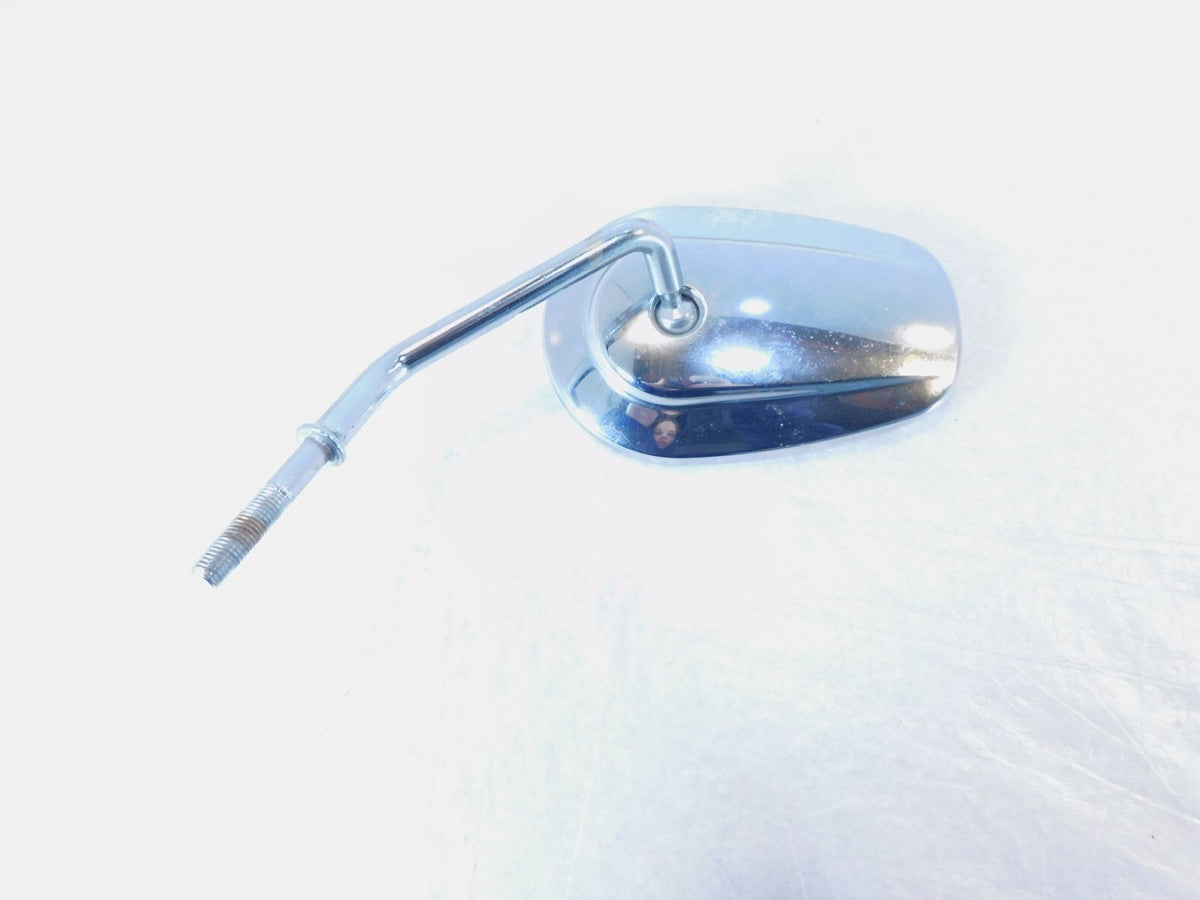 Harley Davidson FXR & Softail & Dyna & Sportster Left Chrome Rear View Mirror - C3 Cycle